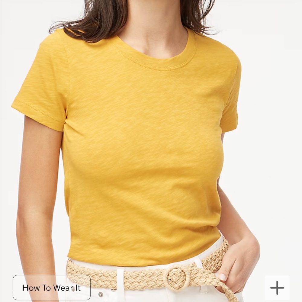 J Crew Factory girlfriend tee